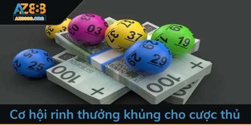 Cơ hội rinh tiền thưởng khủng cho cược thủ